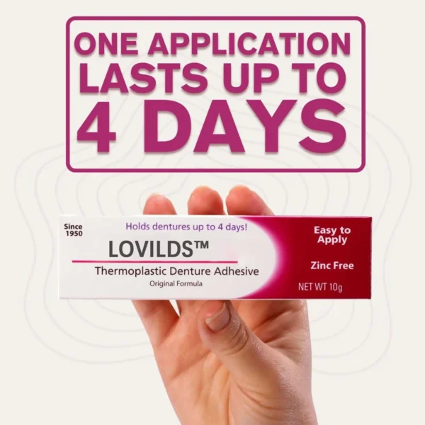 JEREMYTIS™ Thermoplastic Denture Adhesive