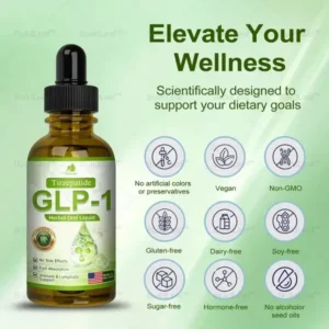BuildLeaf Tirzepatide GLP-1 Herbal Oral Liquid
