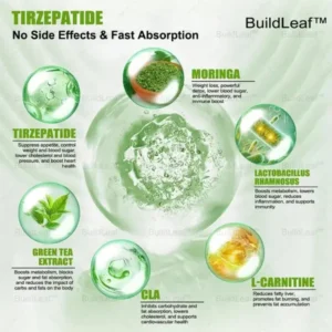 BuildLeaf Tirzepatide GLP-1 Herbal Oral Liquid