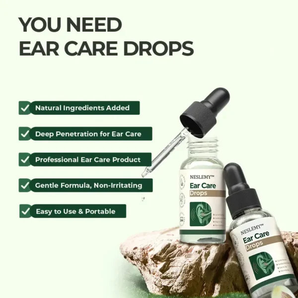 🔥Hot Sale - Limited Time Offer🔥 NESLEMY Ear Care Solution
