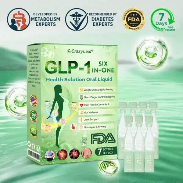 Crazyleaf® GLP-1 Six in One Health Solution Oral Liquid