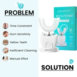 JEREMYTIS™ Electric toothbrush-30-Second Dental Revolution