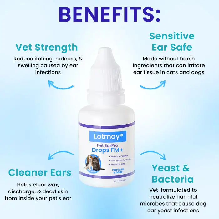 Lotmay® Pet EarPro Drops FM+