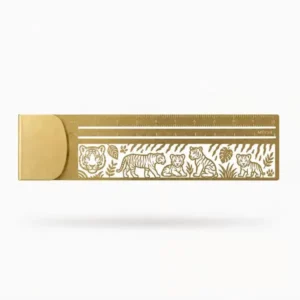 JEREMYTIS™🐱✨ Cat Lover’s 3-in-1 Metal Bookmark Ruler | Bookmark, Ruler & Coloring