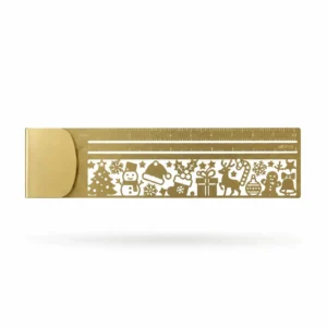 JEREMYTIS™🐱✨ Cat Lover’s 3-in-1 Metal Bookmark Ruler | Bookmark, Ruler & Coloring